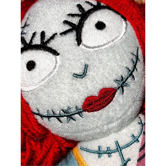 NWT Disney The Nightmare Before Christmas Sally Plush Red Yarn Hair Doll 9" - Picture 2 of 5